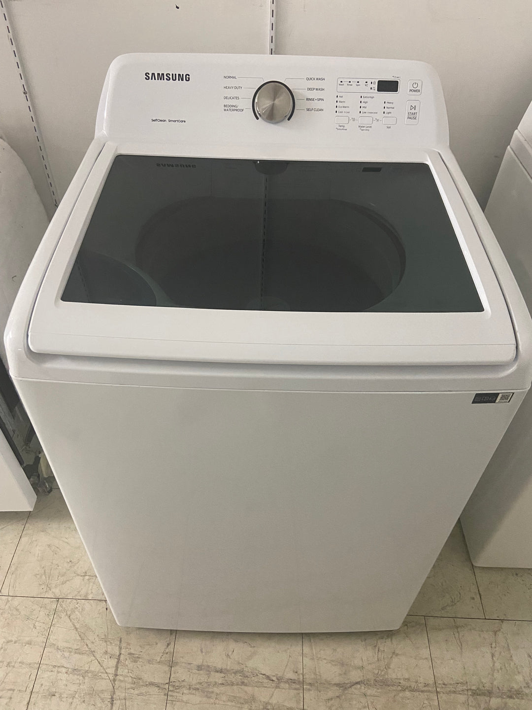 [USED] Samsung Top Load Washer - White
