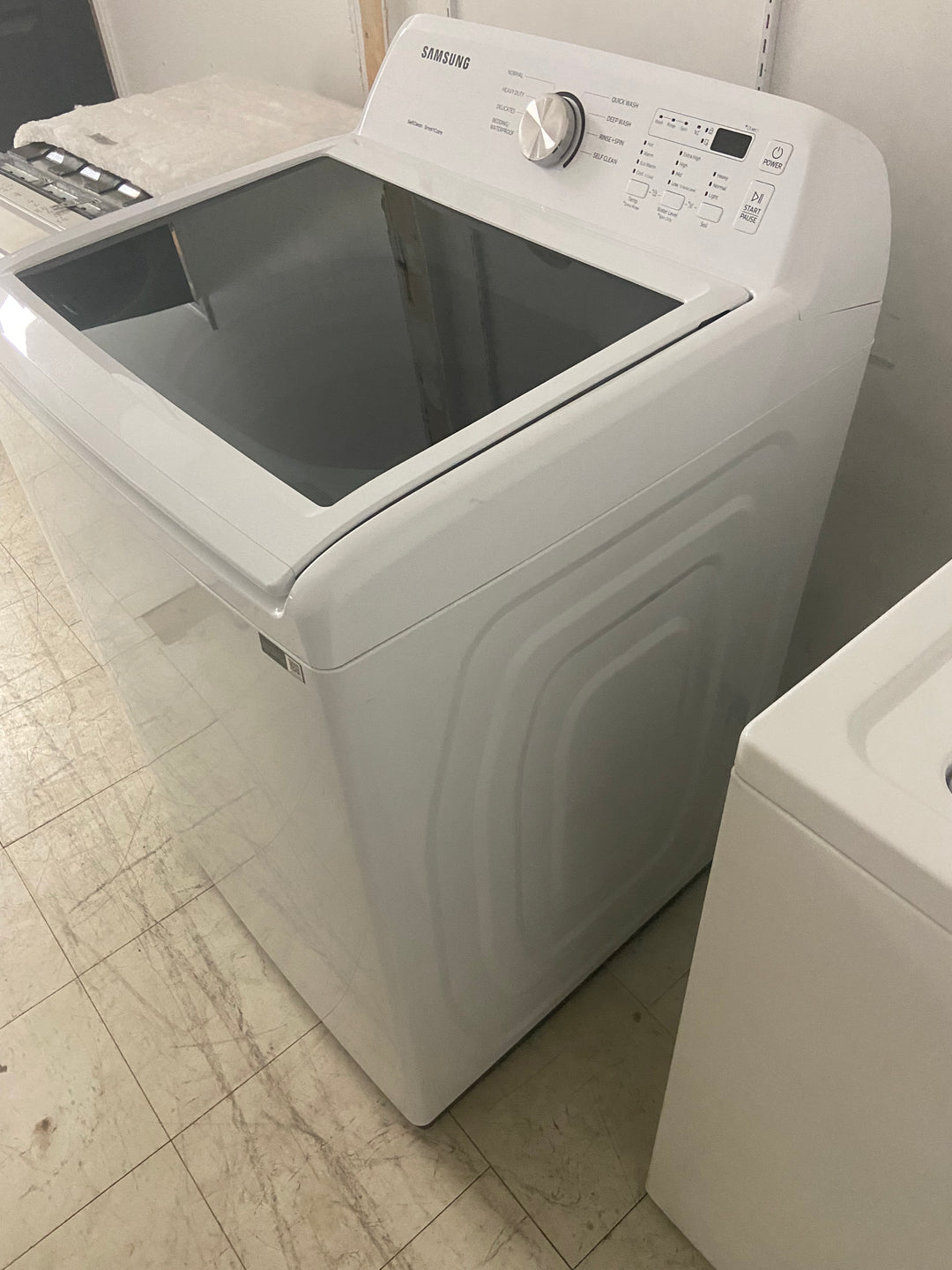 [USED] Samsung Top Load Washer - White