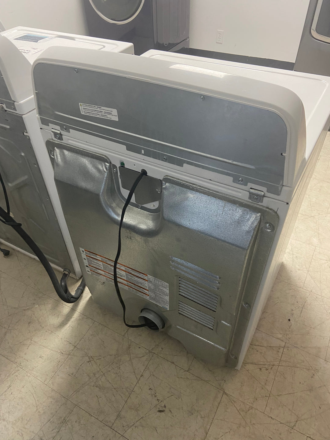 [USED] Amana Top Load Gas Dryer - White