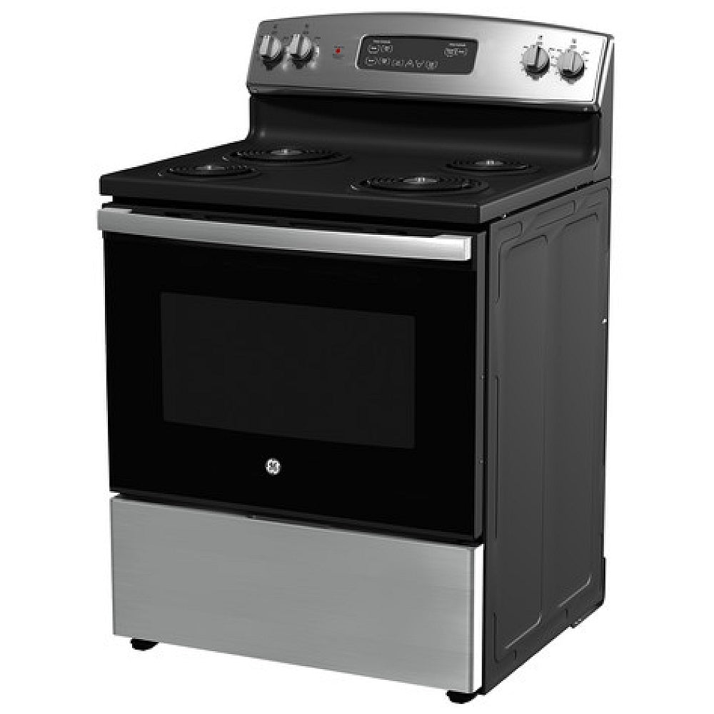 GE 30" Freestanding Electric Range Stainless Steel