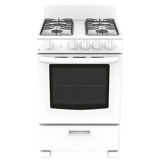 GE 24" Gas Range,  2.9 cu. ft. Capacity,