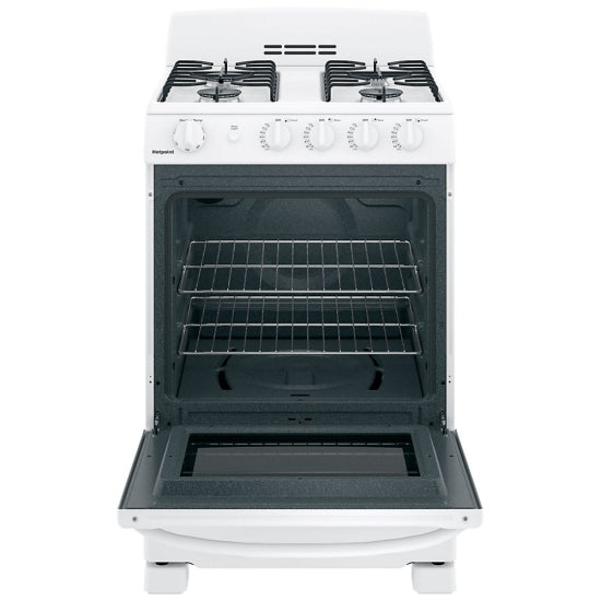 GE 24" Gas Range,  2.9 cu. ft. Capacity,