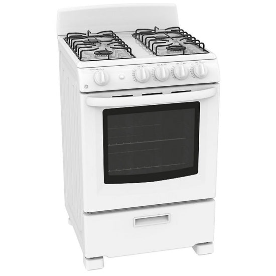 GE 24" Gas Range,  2.9 cu. ft. Capacity,