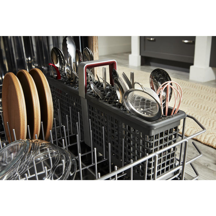 Kitchenaid® 39 dBA Dishwasher in PrintShield™ Finish with Third Level Utensil Rack