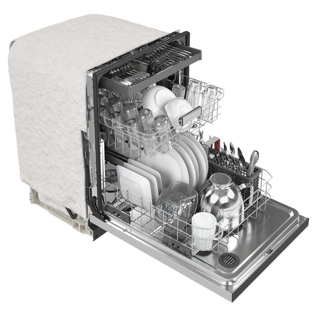Kitchenaid® 39 dBA Dishwasher in PrintShield™ Finish with Third Level Utensil Rack