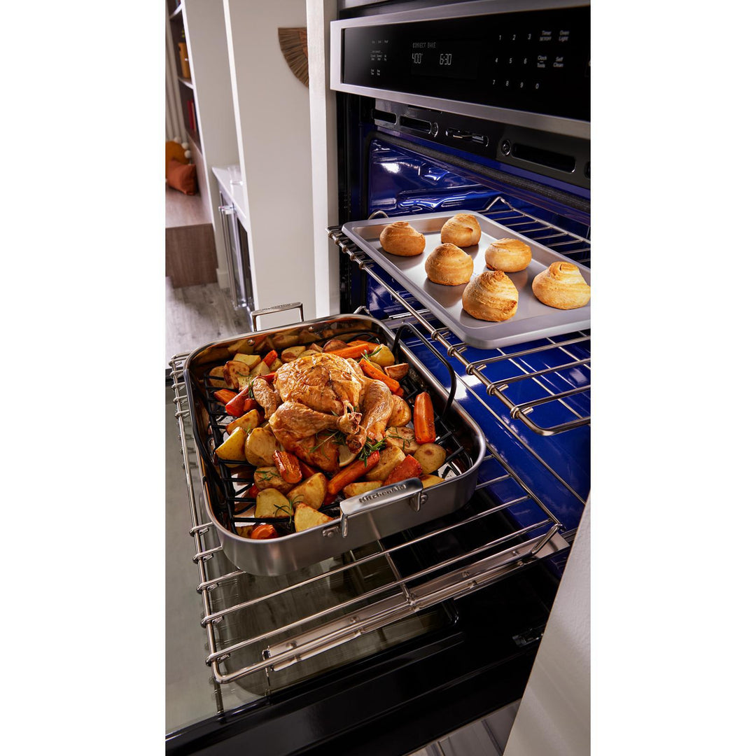 KitchenAid Double Wall Oven 30" True Convection Self Clean, 10 cu. ft.
