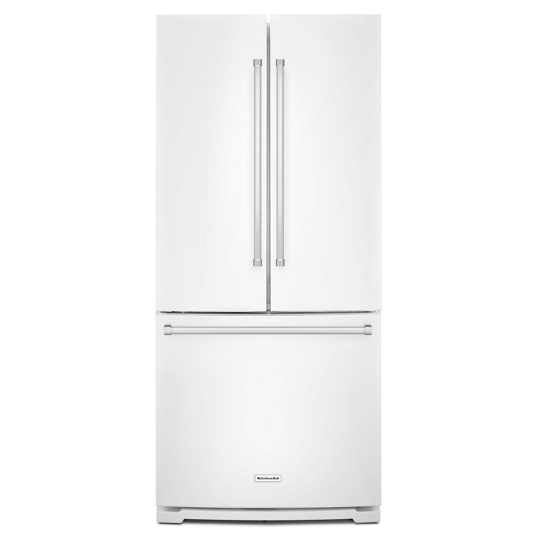 Kitchenaid® 20 cu. Ft. 30-Inch Width Standard Depth French Door Refrigerator with Interior Dispense