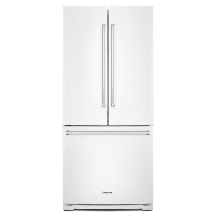 Kitchenaid® 20 cu. Ft. 30-Inch Width Standard Depth French Door Refrigerator with Interior Dispense