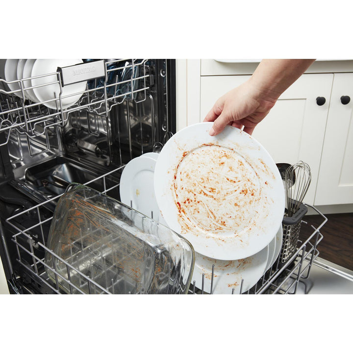 Maytag Stainless steel tub dishwasher with Dual Power Filtration