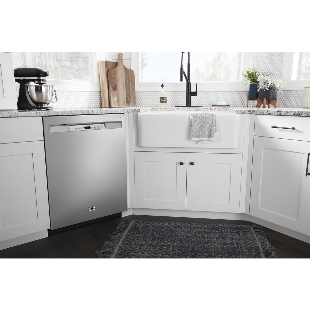 Maytag Stainless steel tub dishwasher with Dual Power Filtration