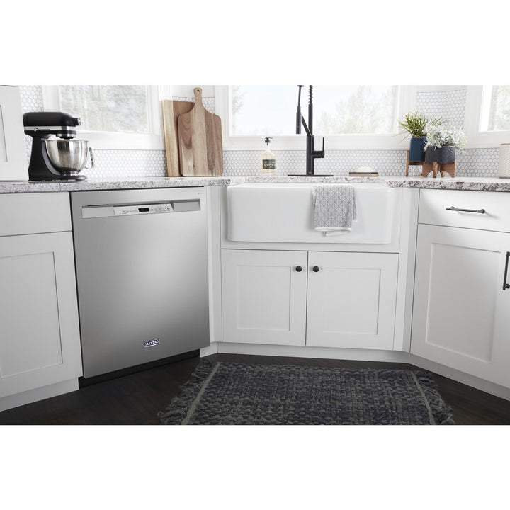 Maytag Stainless steel tub dishwasher with Dual Power Filtration