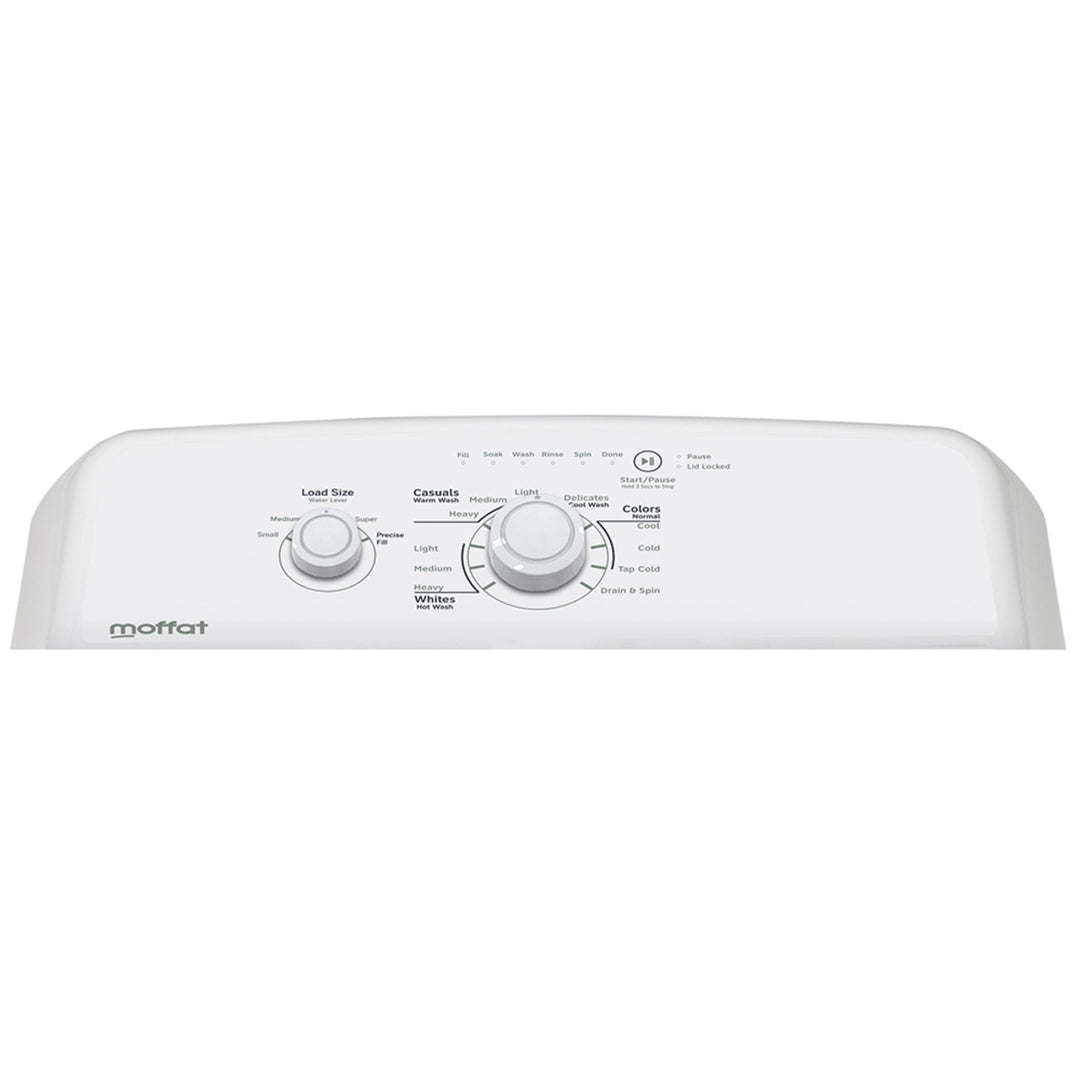 Moffat 4.4 Cu. Ft. Top Load Washer White