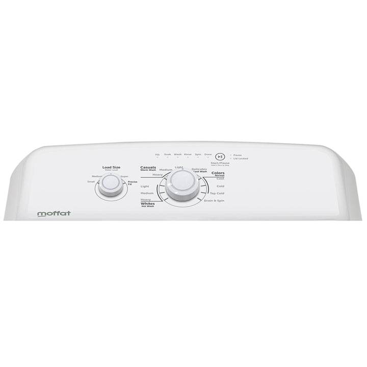 Moffat 4.4 Cu. Ft. Top Load Washer White