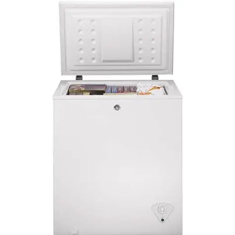 GE® 5.1 Cu. Ft. Manual Defrost Chest Freezer White