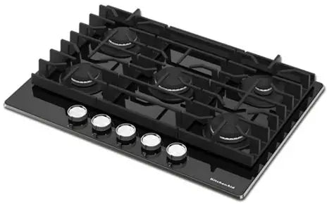 KitchenAid 30" Gas-on-Glass Cooktop