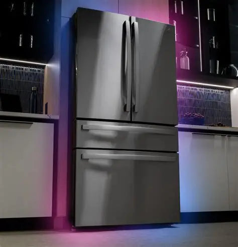 GE Profile 28.7 Cu. Ft. Fingerprint Resistant Stainless Steel 4-door French-Door Refrigerator