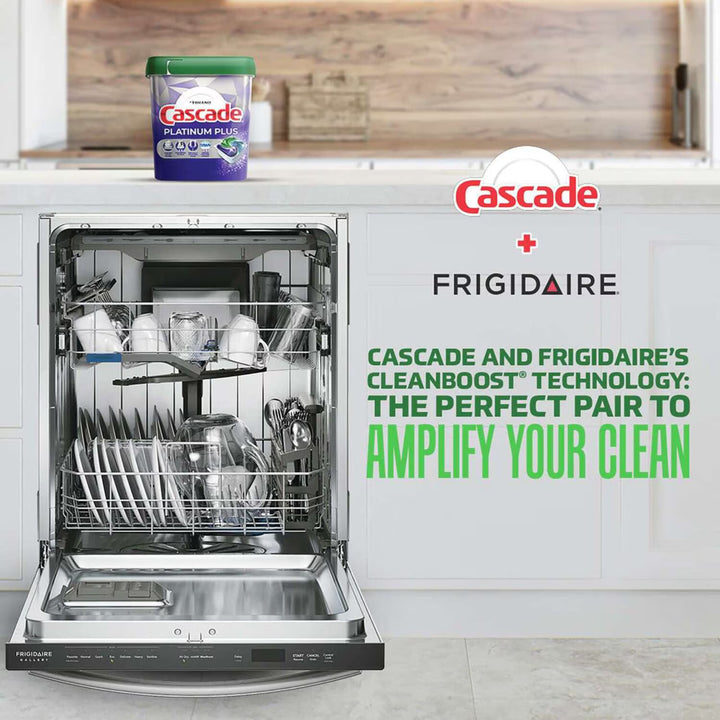 Frigidaire Gallery Dishwasher 7 Wash Cycles, 14 Capacity, Hard Food Disposal