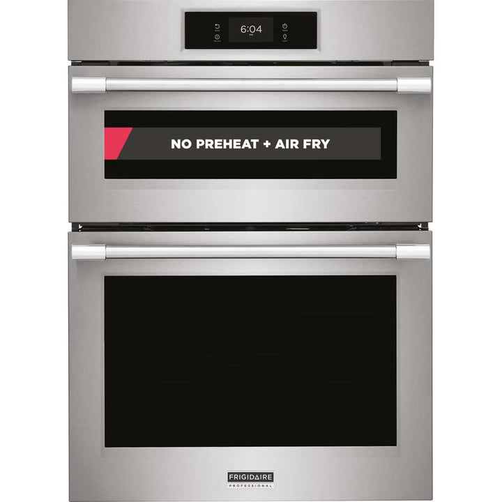 Frigidaire Professional 30" Electric Wall Oven and Microwave Combination with Total Convection