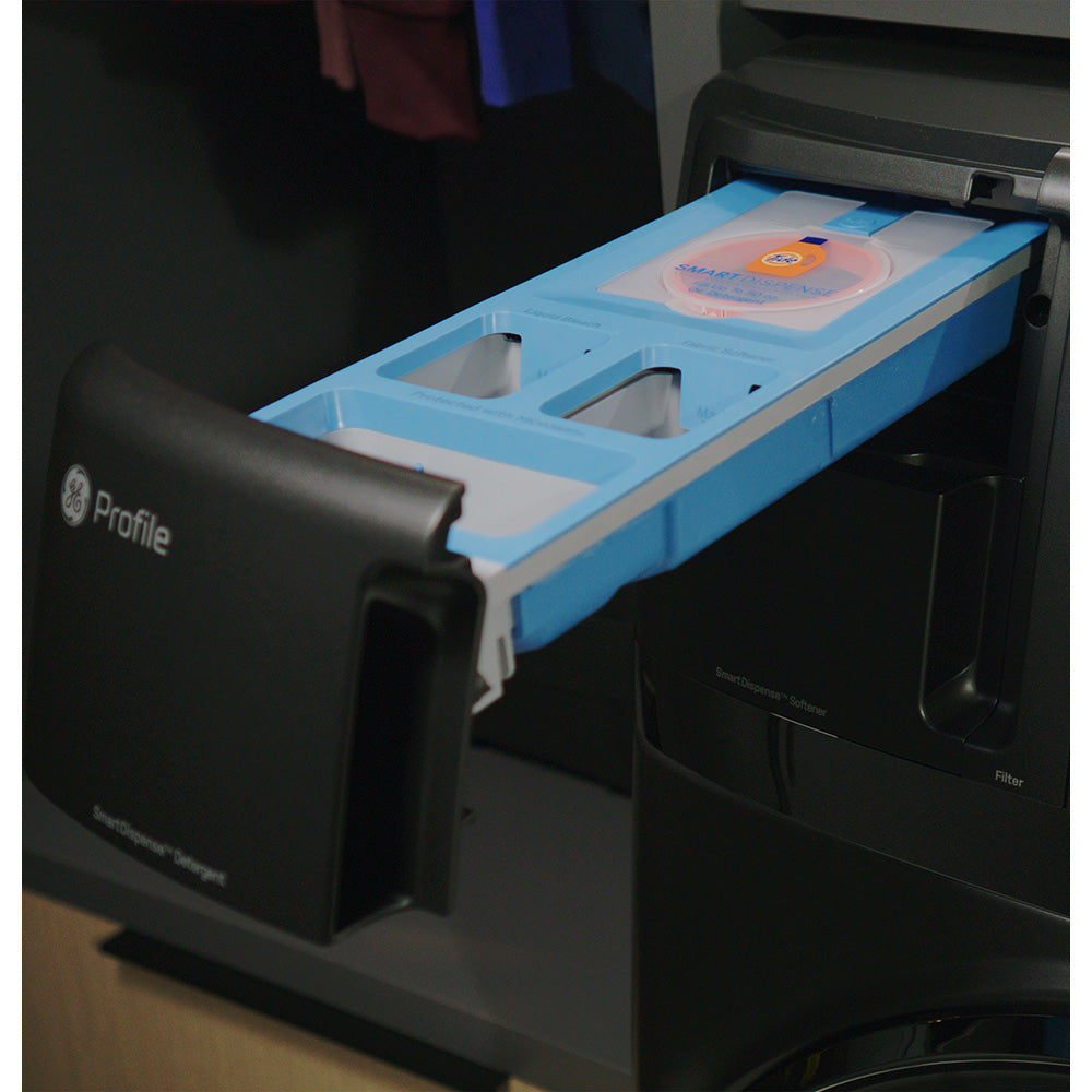 Profile 5.5 cu. ft. Capacity UltraFast Combo, Ventless Heat Pump Technology Washer/Dryer Carbon Graphite
