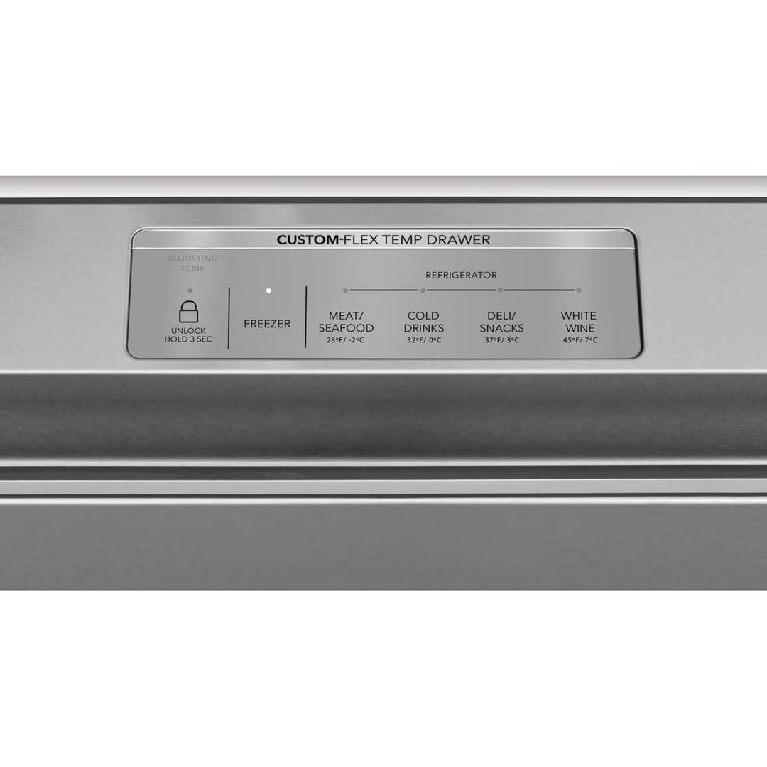 Frigidaire Professional 21 Cu. Ft. Counter-Depth 4-Door French Door Refrigerator