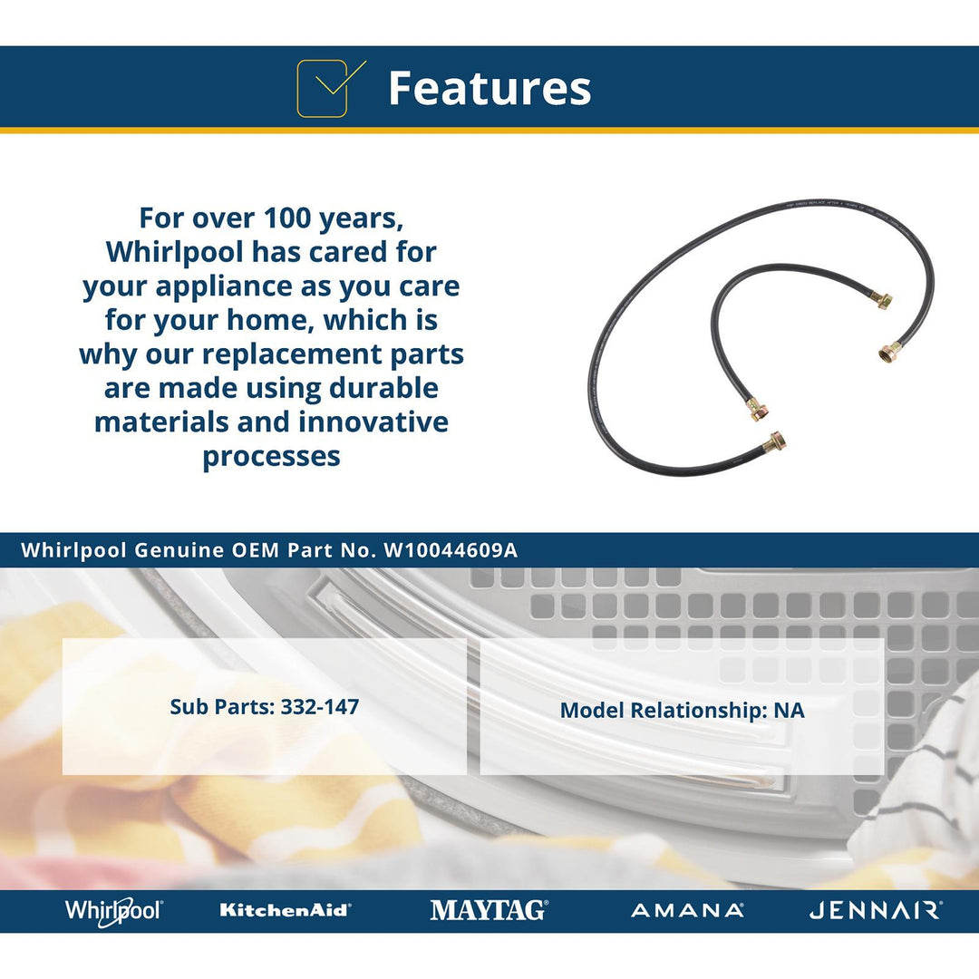 Whirlpool Hose Kit for Steam Dryers