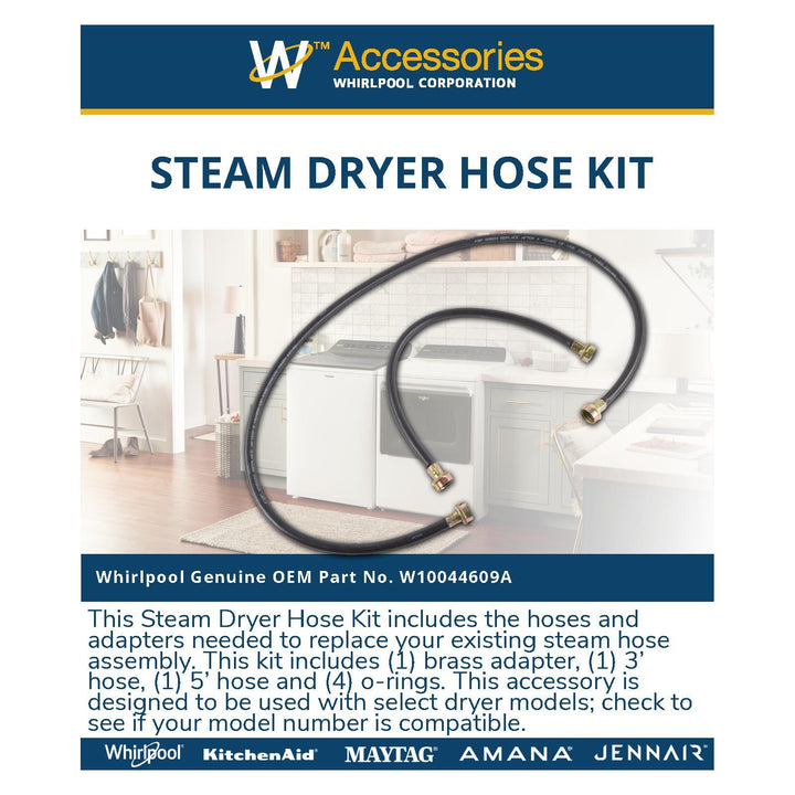 Whirlpool Hose Kit for Steam Dryers