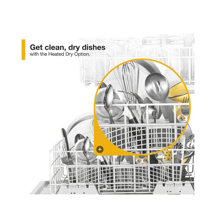 Whirlpool Heavy-Duty Dishwasher with 1-Hour Wash Cycle
