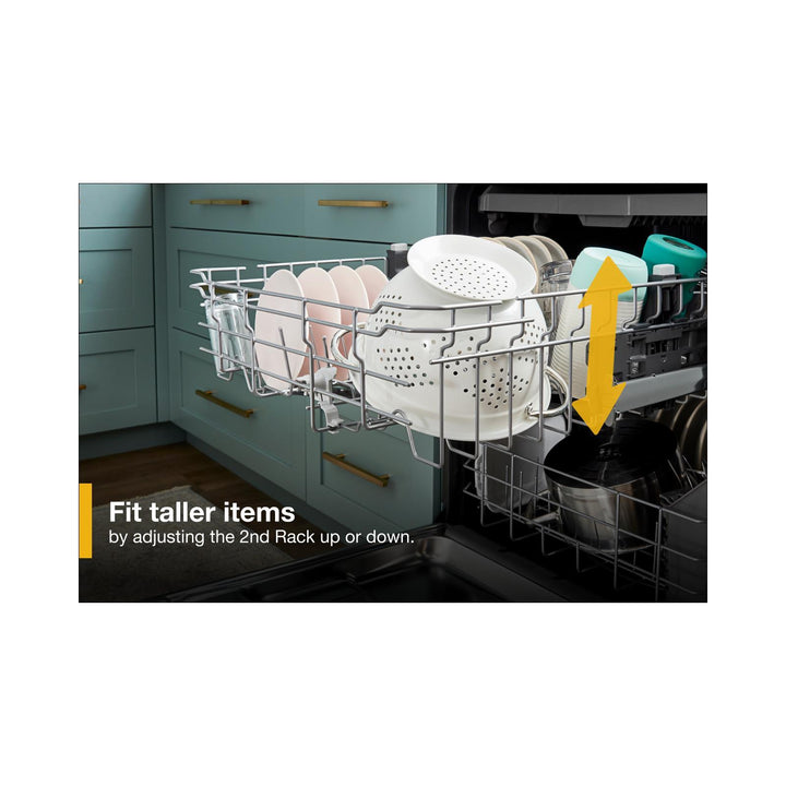 Whirlpool Dishwasher with 3rd Rack 51 dBA Quiet