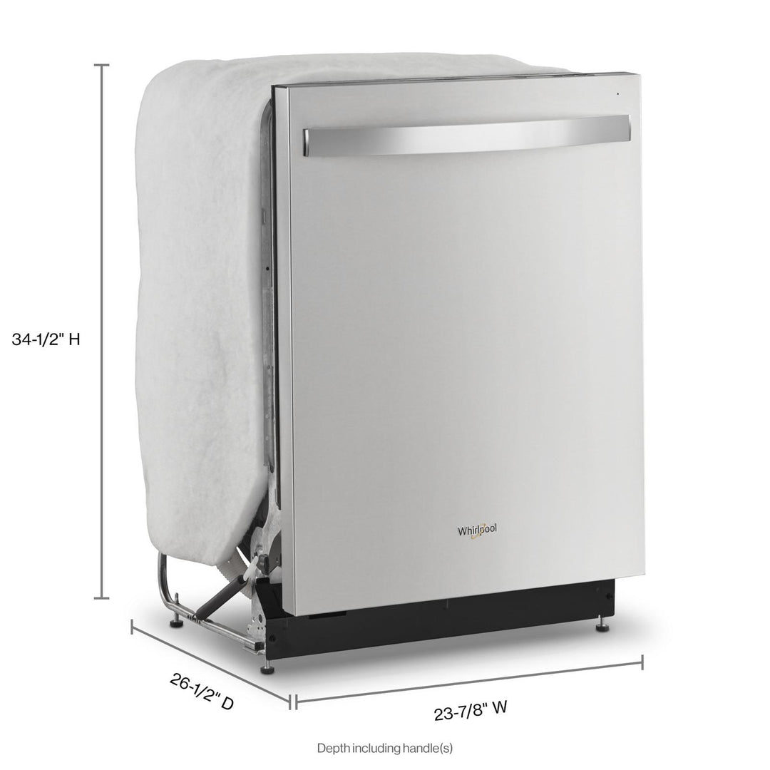 Whirlpool Dishwasher with 3rd Rack 51 dBA Quiet