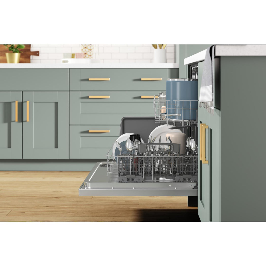 Whirlpool® Large Capacity Dishwasher with Deep Top Rack