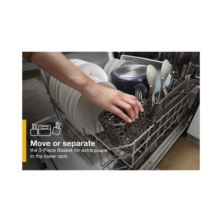 Whirlpool Dishwasher 24” with AI Intelligent Wash System 47 dBA