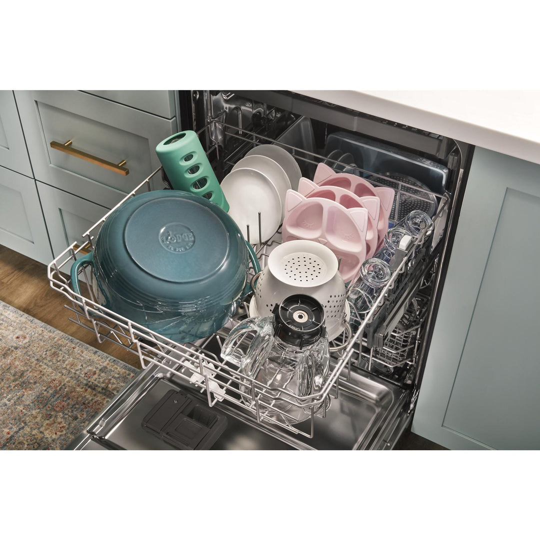 Whirlpool® 24” Stainless Steel Dishwasher with AI Intelligent Wash - 47 dBA
