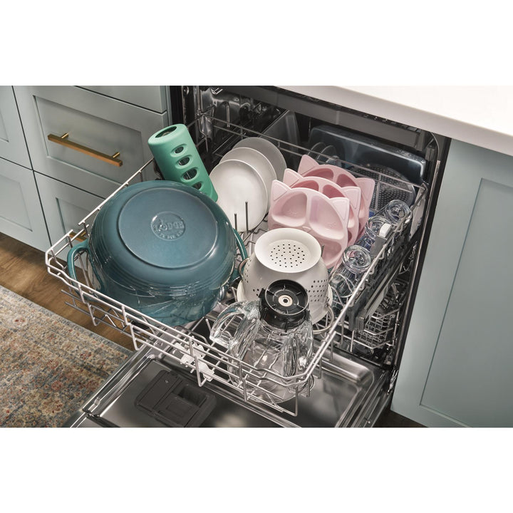 Whirlpool® 24” Stainless Steel Dishwasher with AI Intelligent Wash - 47 dBA