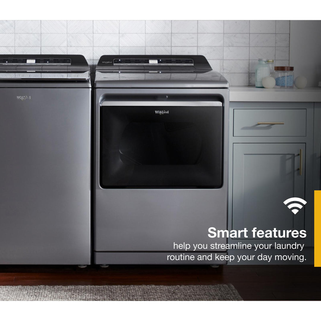 Whirlpool® 7.4 cu. ft. Top Load Gas Dryer with Advanced Moisture Sensing