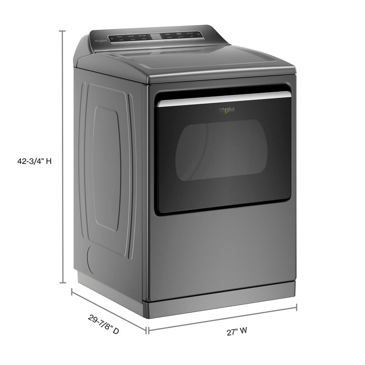 Whirlpool® 7.4 cu. ft. Top Load Gas Dryer with Advanced Moisture Sensing