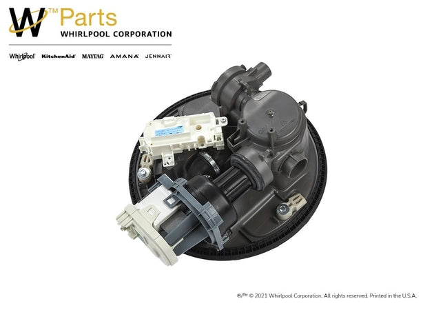 Whirlpool Dishwasher Pump and Motor
