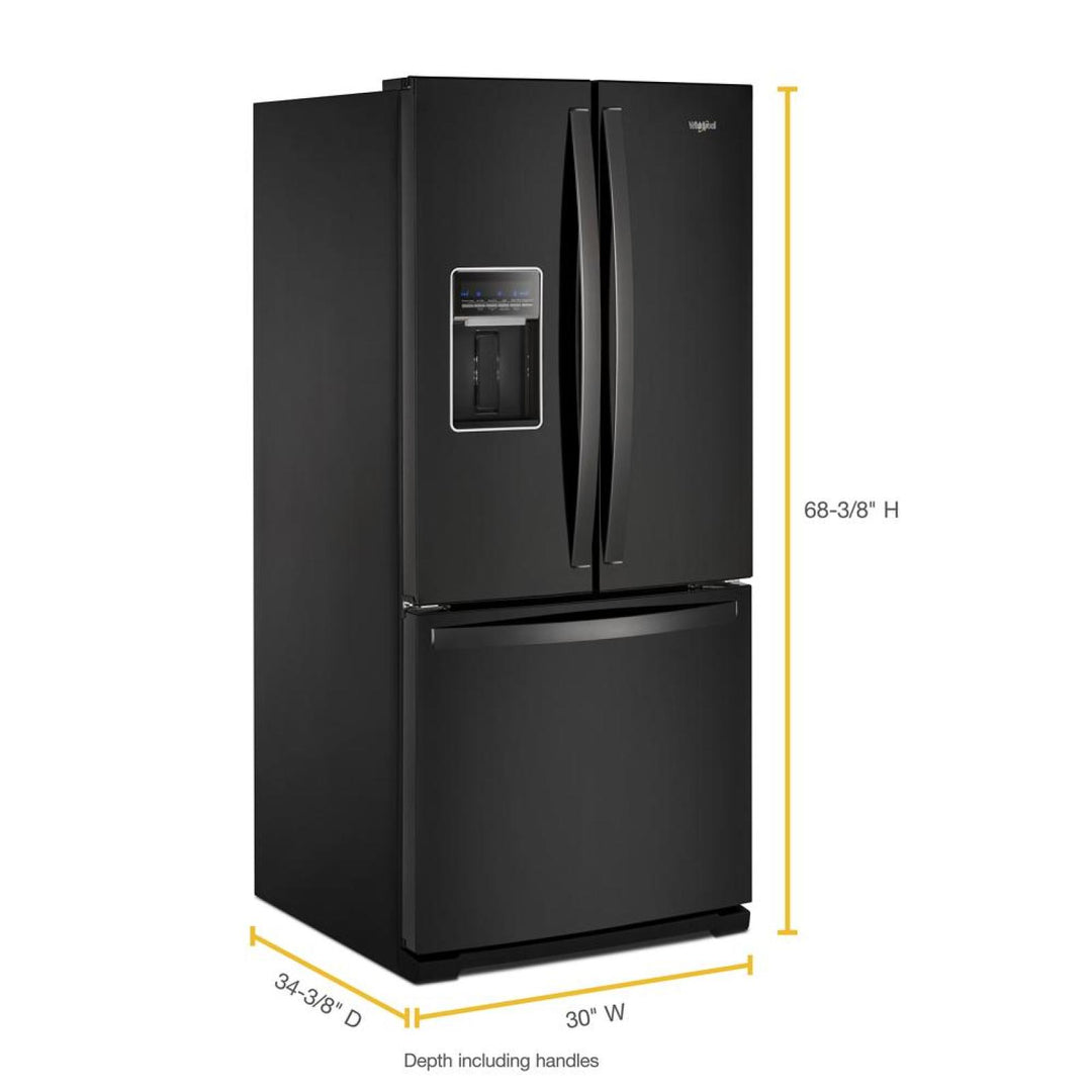 Whirlpool® 30-inch Wide French Door Refrigerator - 20 cu. ft.
