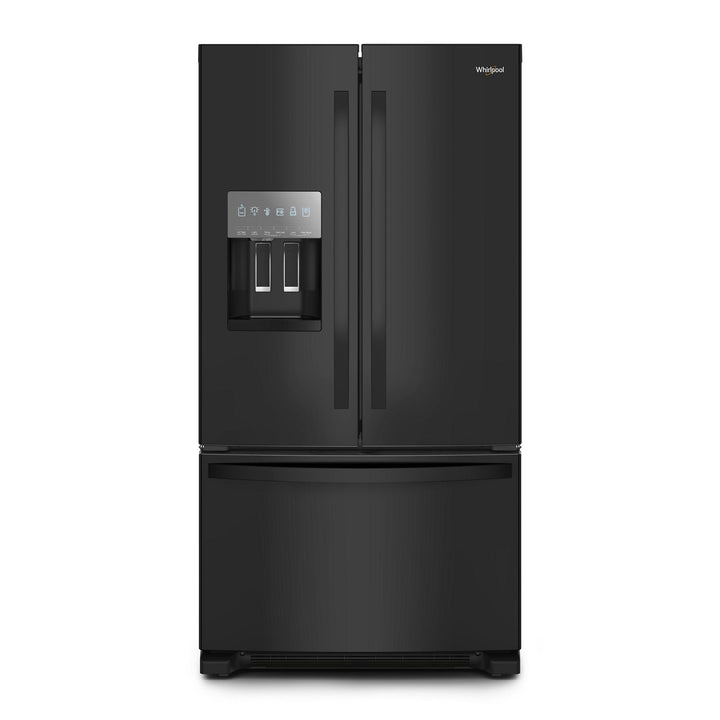Whirlpool Refrigerator French Door with Water Dispenser & Ice Maker, Bottom Freezer 36"