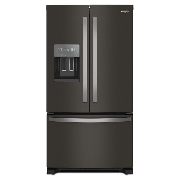 Whirlpool Refrigerator French Door with Water Dispenser & Ice Maker, Bottom Freezer 36"