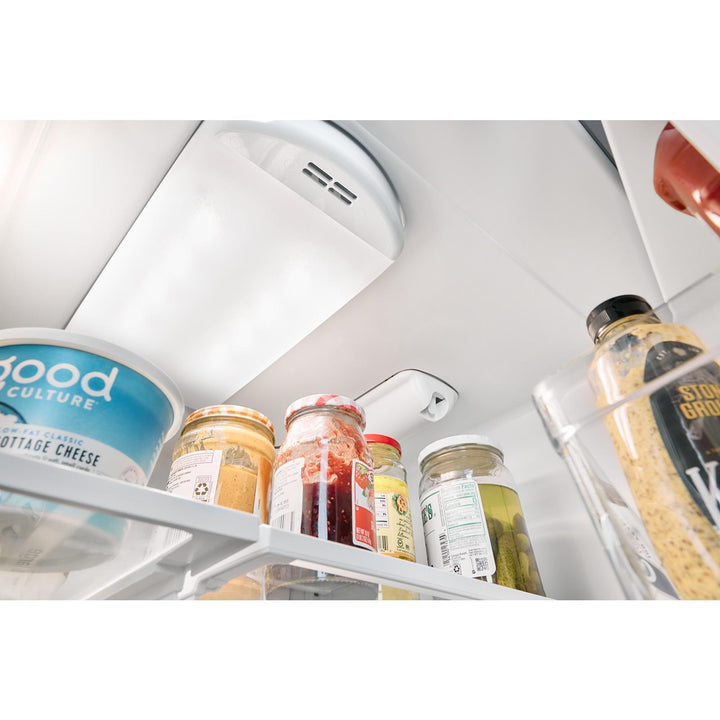 Whirlpool Refrigerator French Door with Water Dispenser & Ice Maker, Bottom Freezer 36"
