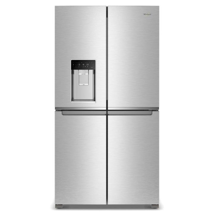 Whirlpool® 36-Inch Counter Depth 4 Door Refrigerator with Ice Maker in Door