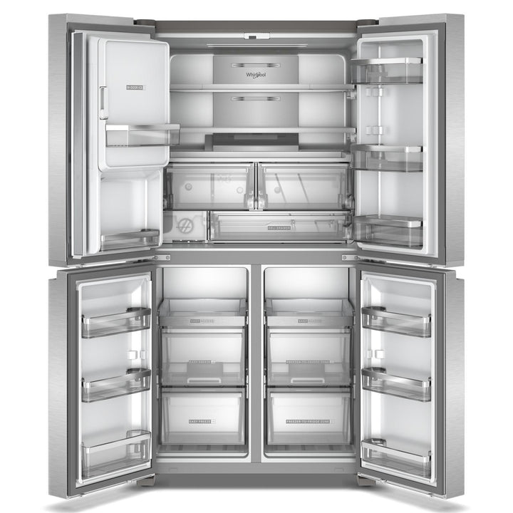 Whirlpool® 36-Inch Counter Depth 4 Door Refrigerator with Ice Maker in Door