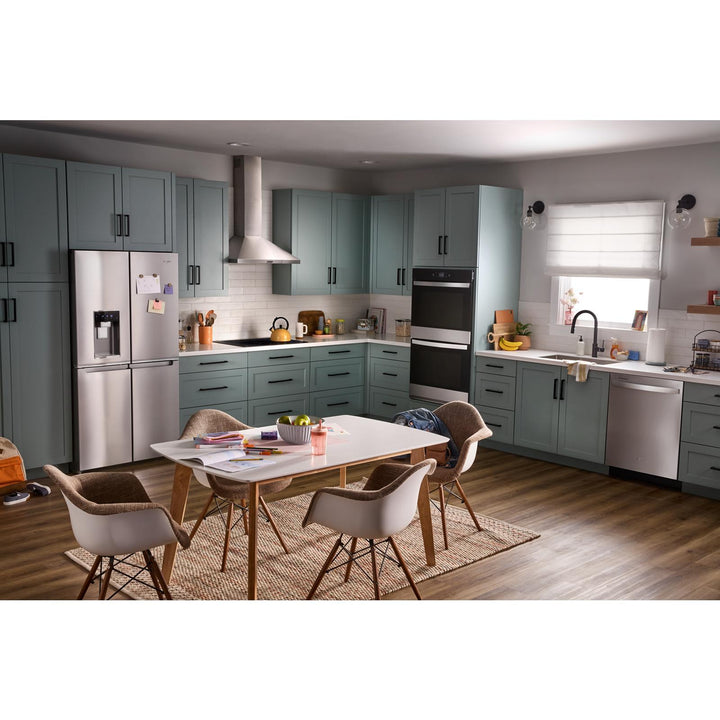 Whirlpool® 36-Inch Counter Depth 4 Door Refrigerator with Ice Maker in Door