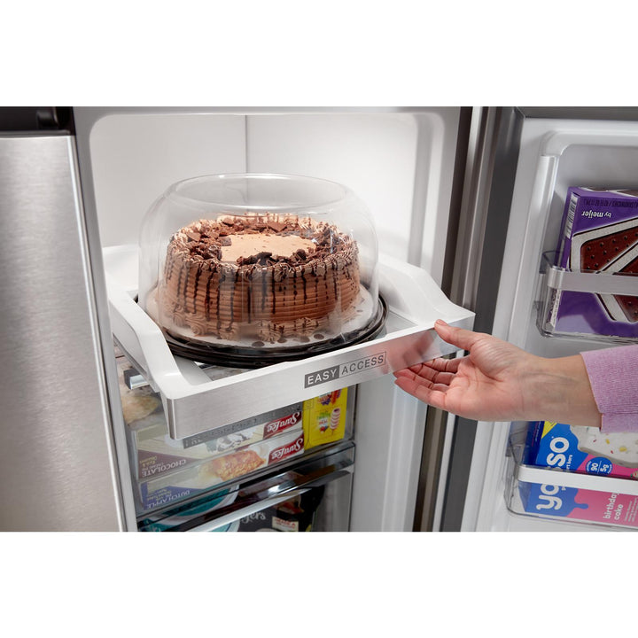 Whirlpool® 36-Inch Counter Depth 4 Door Refrigerator with Ice Maker in Door