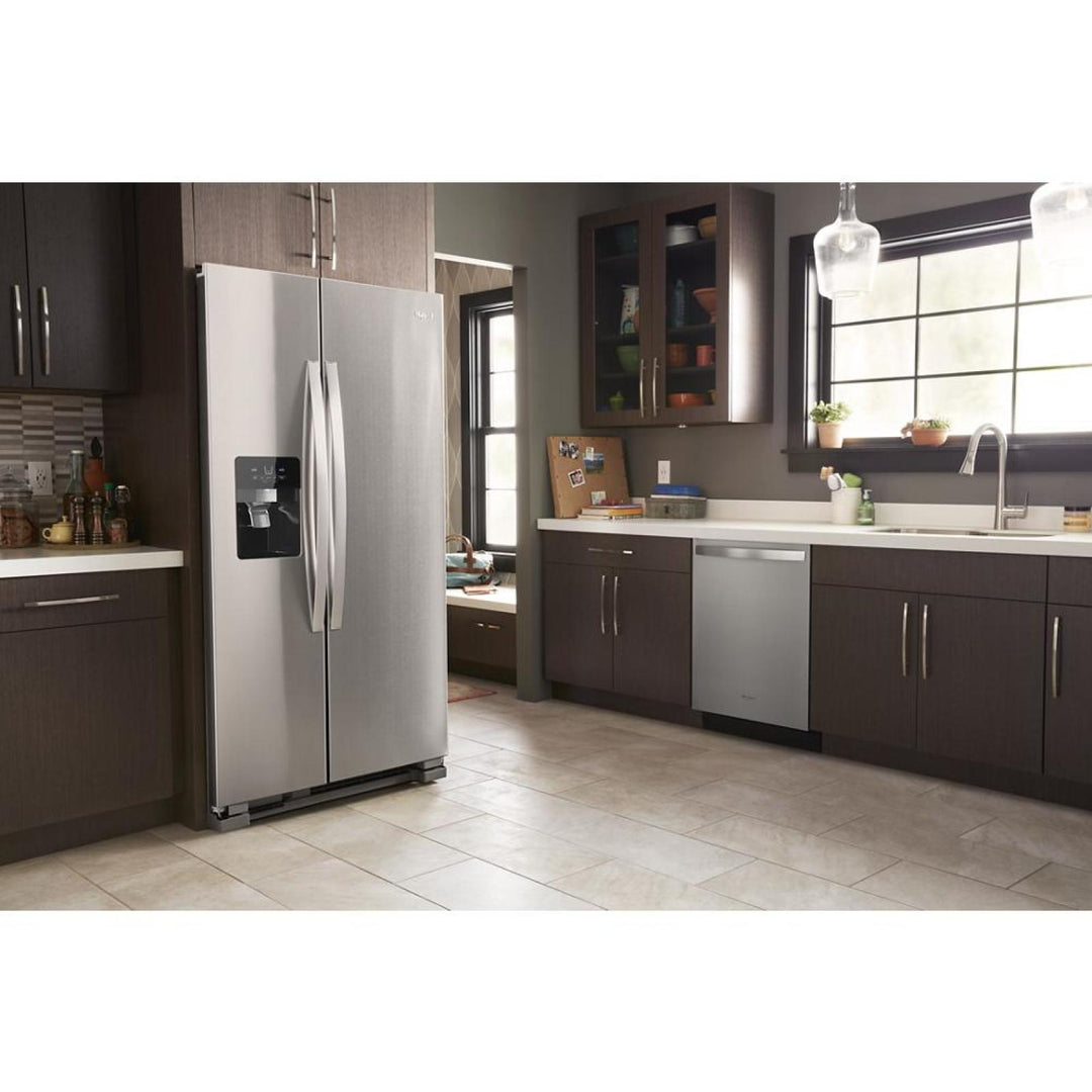 Whirlpool® 33-inch Wide Side-by-Side Refrigerator - 21 cu. ft.