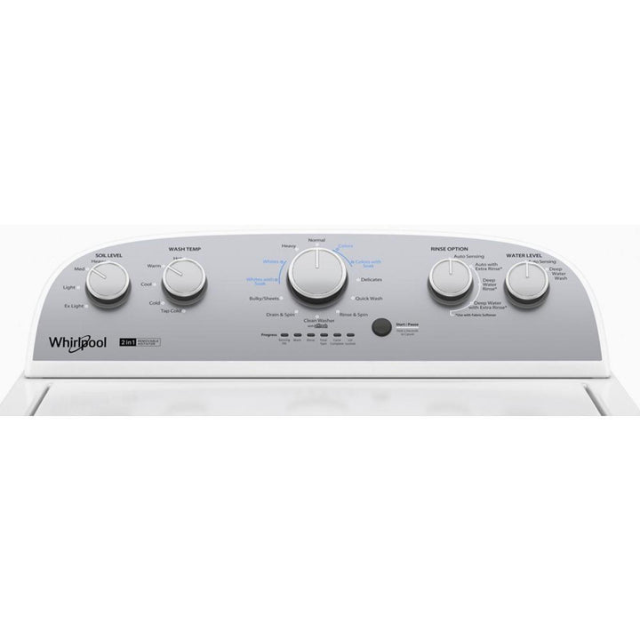 4.4–4.5 Cu. Ft. Whirlpool® Top Load Washer with Removable Agitator