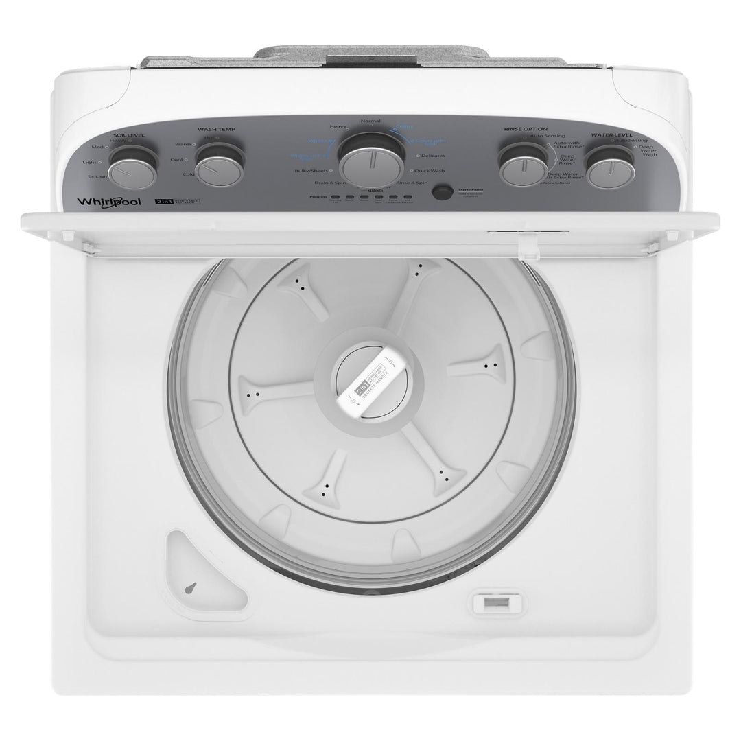 4.4–4.5 Cu. Ft. Whirlpool® Top Load Washer with Removable Agitator
