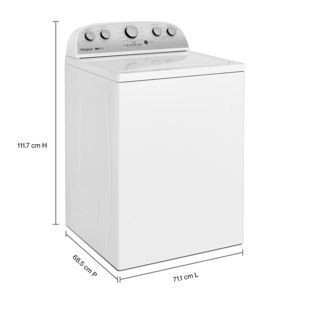 4.4–4.5 Cu. Ft. Whirlpool® Top Load Washer with Removable Agitator