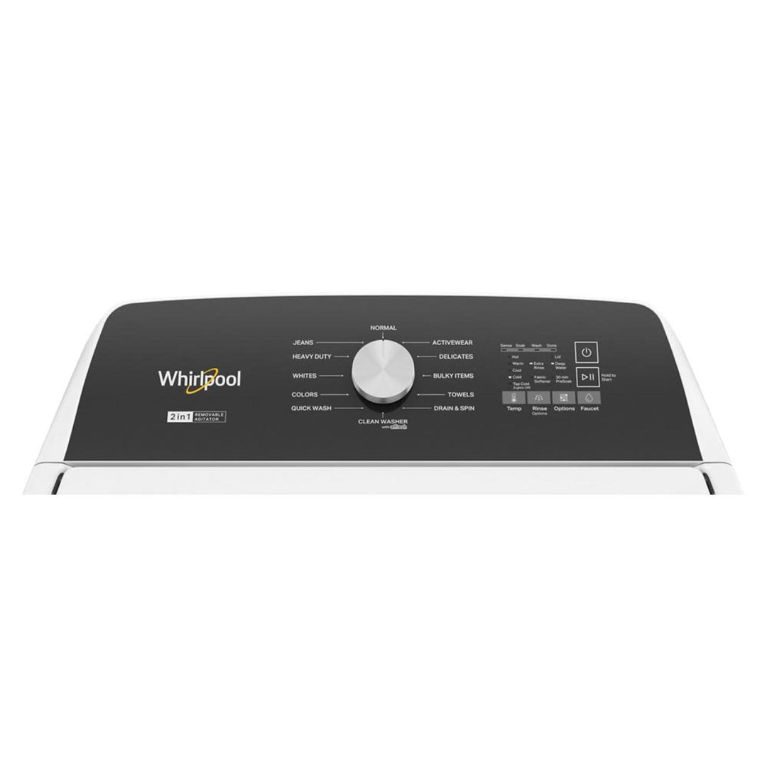 Whirlpool Washer 5.4 cu. ft. Top Load Removable Agitator