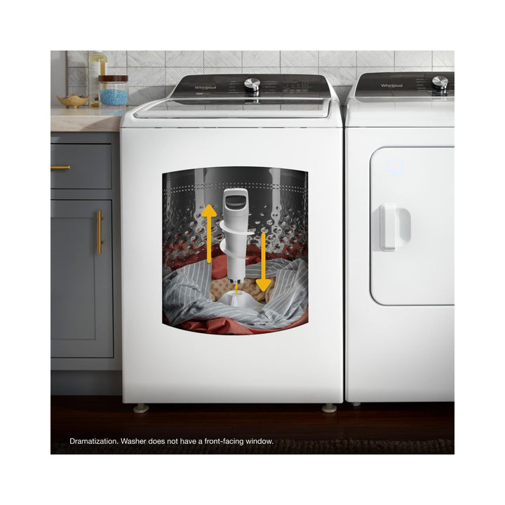 Whirlpool Washer 5.4 cu. ft. Top Load Removable Agitator